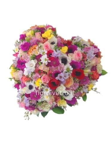 Bouquet assortito di fiori freschi colorati. » Acquista online fiori e  piante per invio e consegna a domicilio a Campi Bisenzio, Firenze.